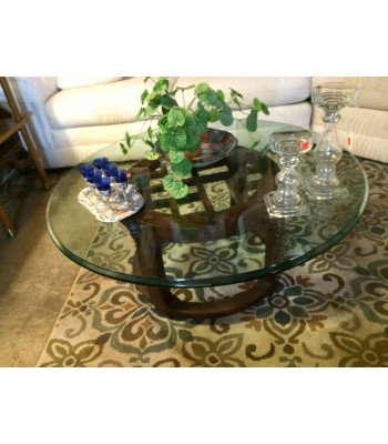 Glass Top Coffee Table